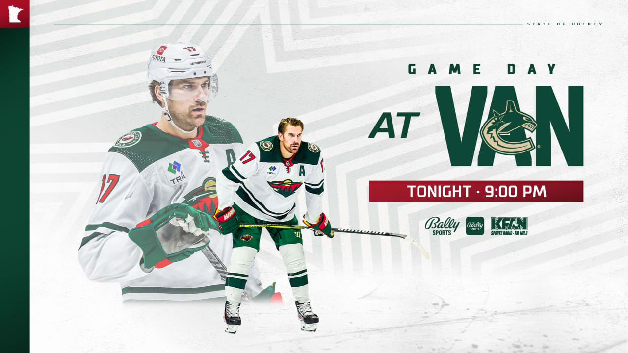 Preview: Wild at Canucks | Minnesota Wild