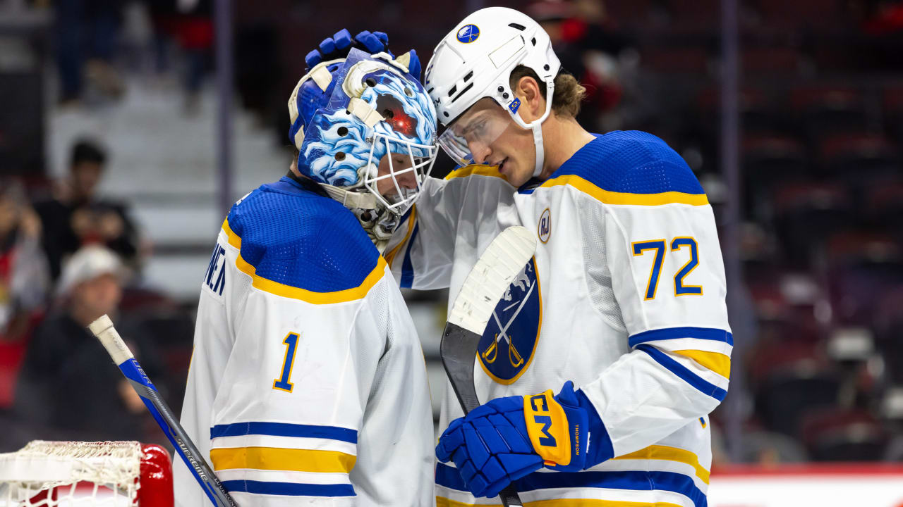 The Sabers deprived of Thompson and Luukkonen against the Blues