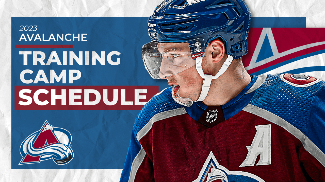 2023-24 Avalanche Training Camp Schedule Announced Colorado Avalanche