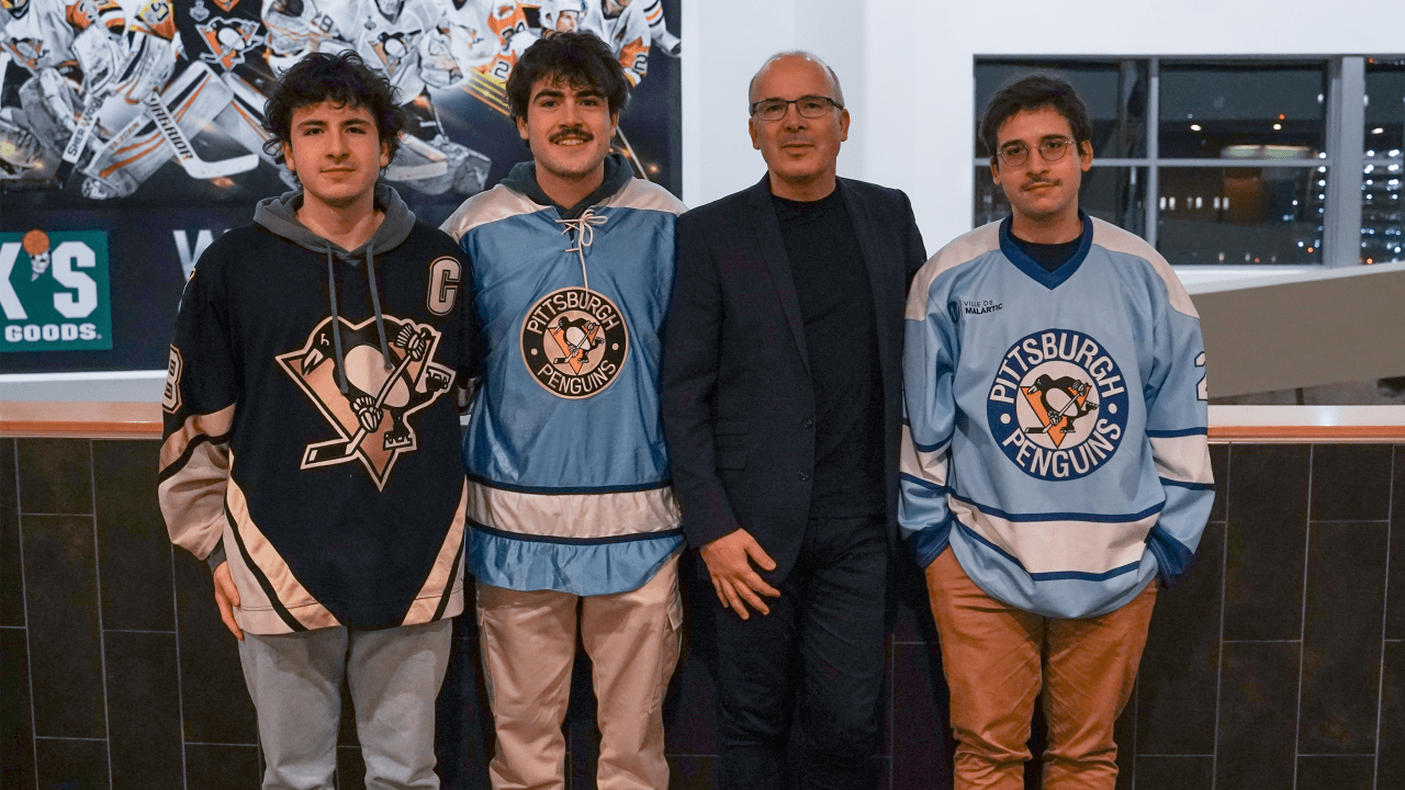 Les Penguins invitent la famille Brière à la retraite de Jagr à Jersey