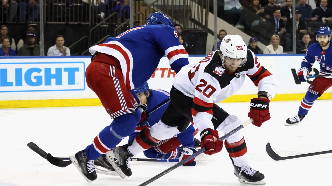 Devils Overcome Shesterkin, Rangers in 3-2 Preseason Victory - All About  The Jersey