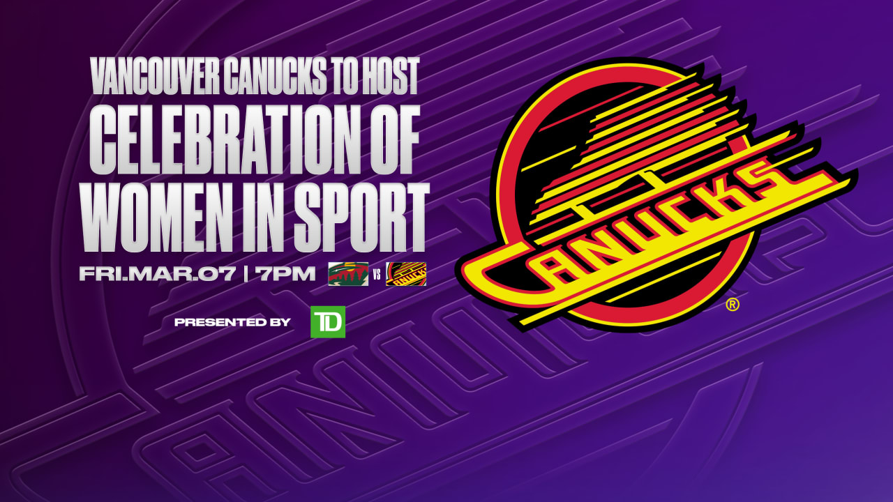 CANUCKS TO HOLD CELEBRATION HONOURING WOMEN IN SPORT ON MARCH 7TH, PRESENTED BY TD  | Vancouver Canucks