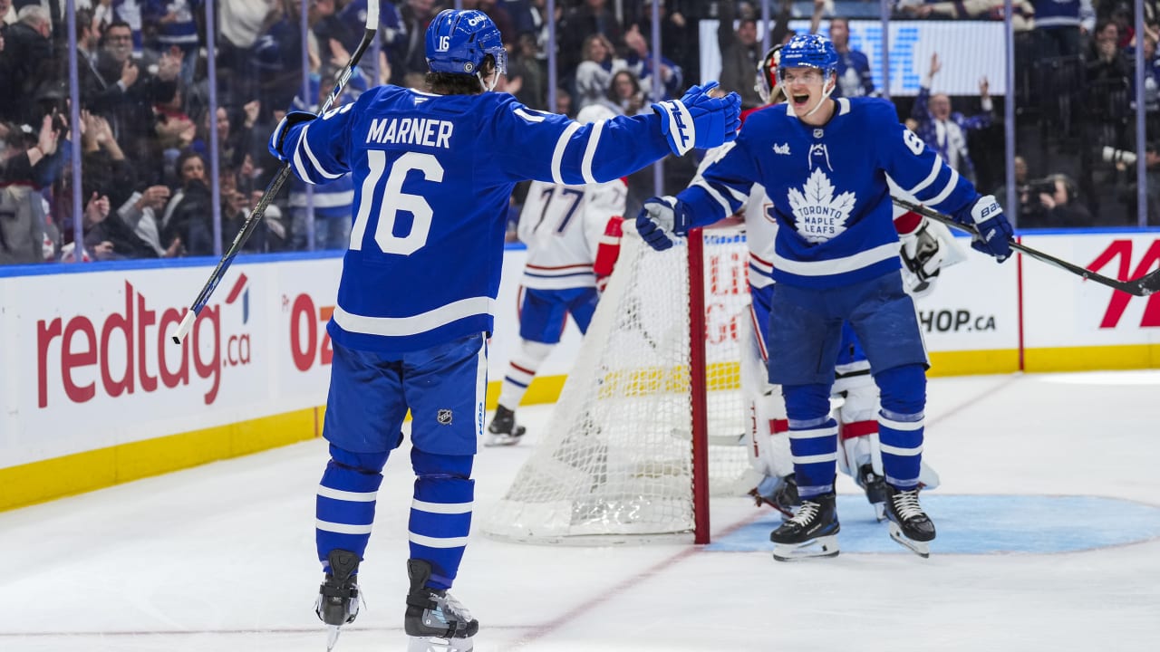 Nylander, Marner, and Tavares Lead Maple Leafs to Victory Over Canadiens