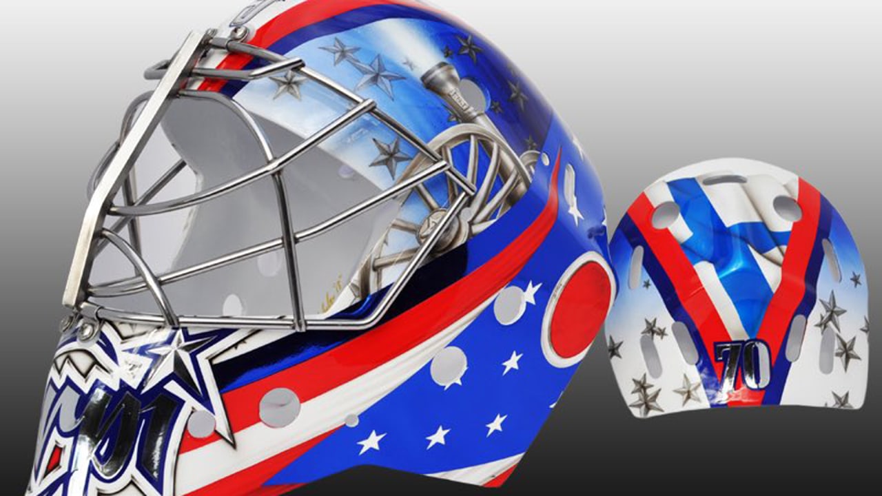 Korpisalo to debut new mask | Columbus Blue Jackets