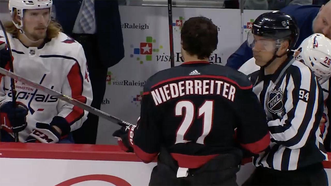 NHL suspends Carolina Hurricanes forward Nino Niederreiter one