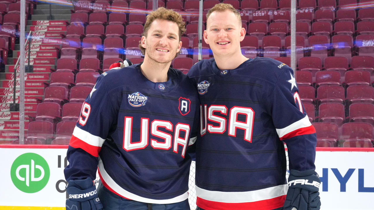 Tkachuk brothers ‘having a blast’ as U.S. teammates at 4 Nations Face-Off | NHL.com