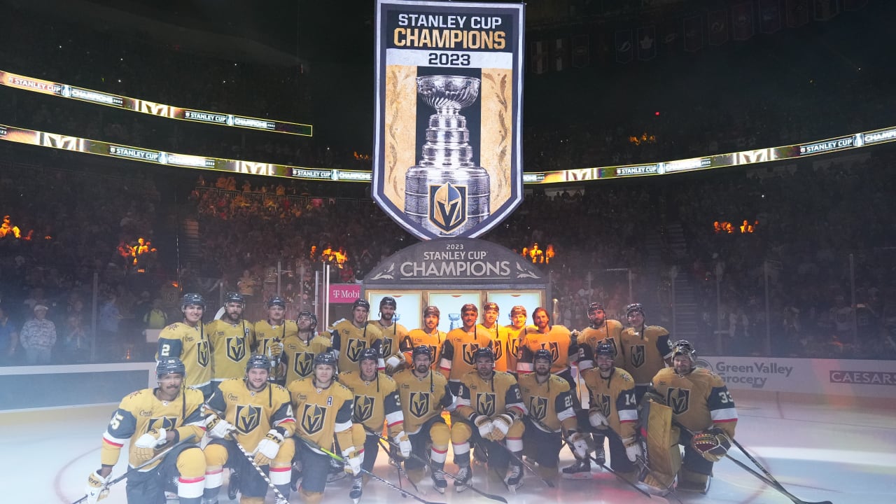 Vegas Golden Knights: 2023 Stanley Cup Champions Logo - Officially Lic in  2023