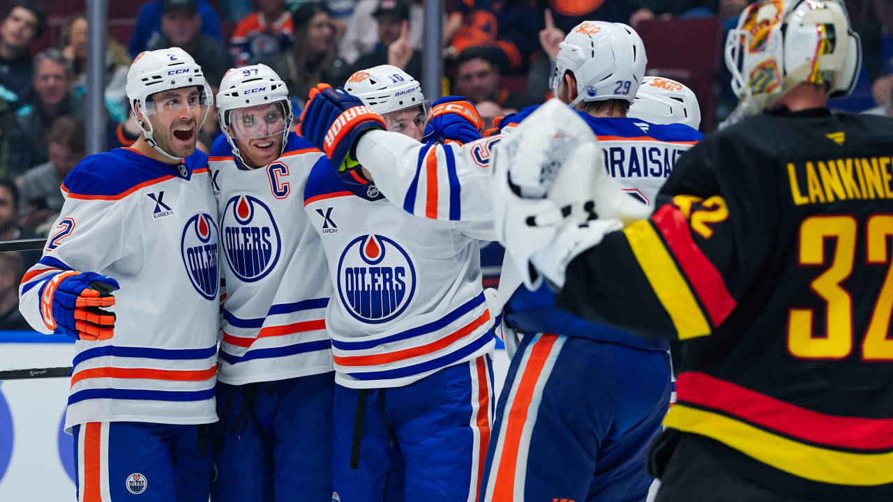 Canucks vs Oilers: Corey Perry and McDavid Lead 7-2 Victory