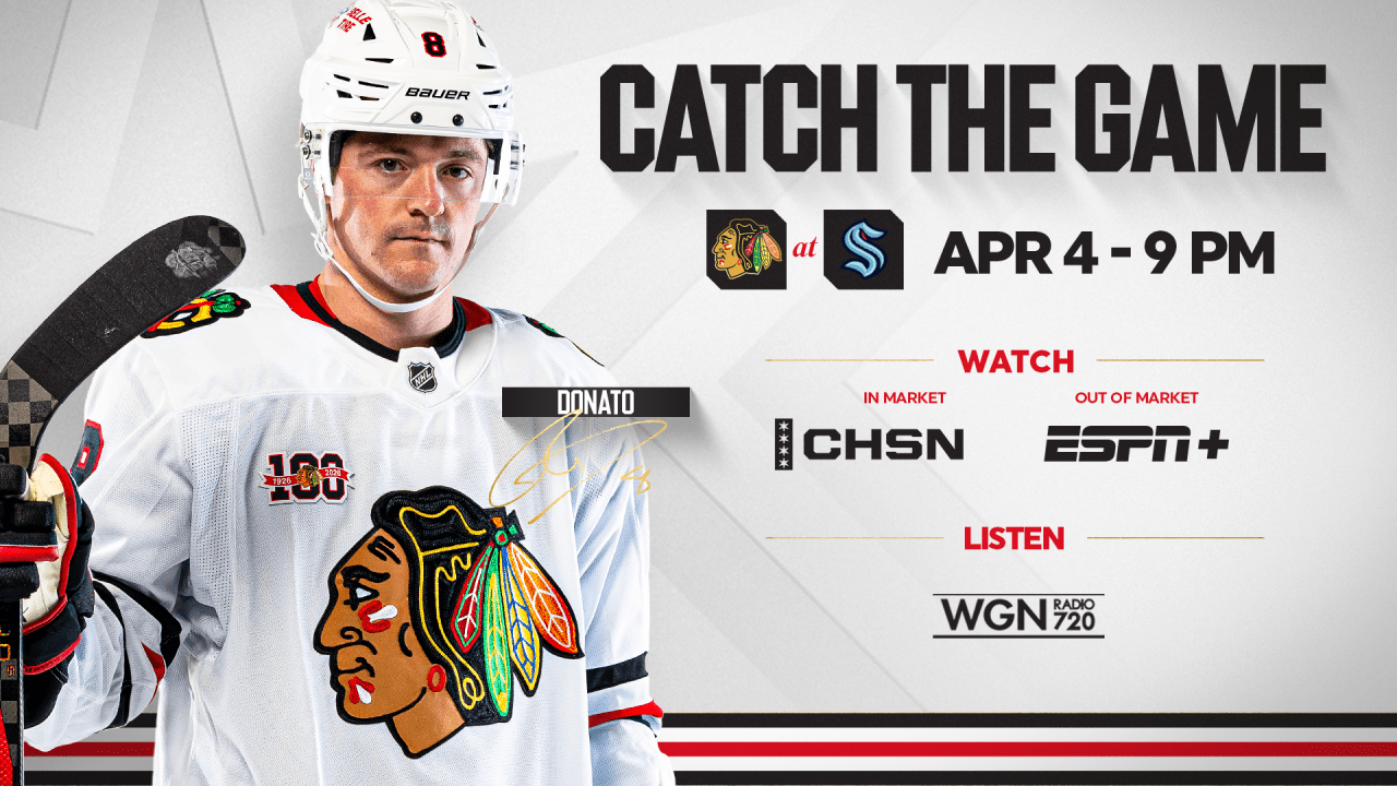 PREVIEW: Blackhawks Continue Road Trip Against Kraken
