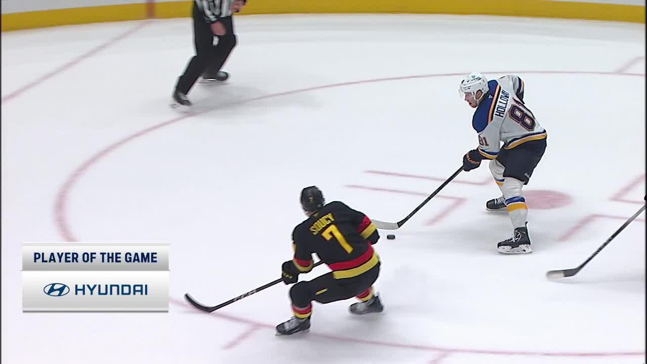 Stl van holloway scores ot winning goal st louis blues