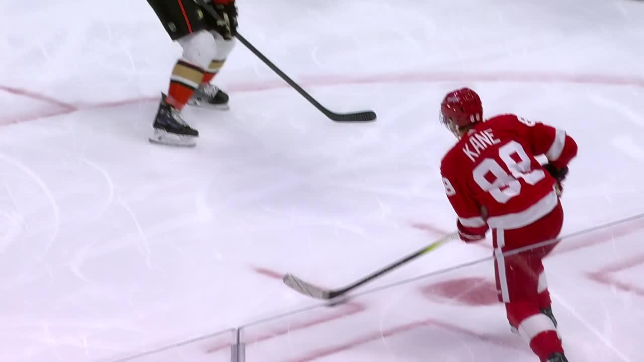 ANA@DET: DeBrincat scores goal against Lukas Dostal | Detroit Red Wings