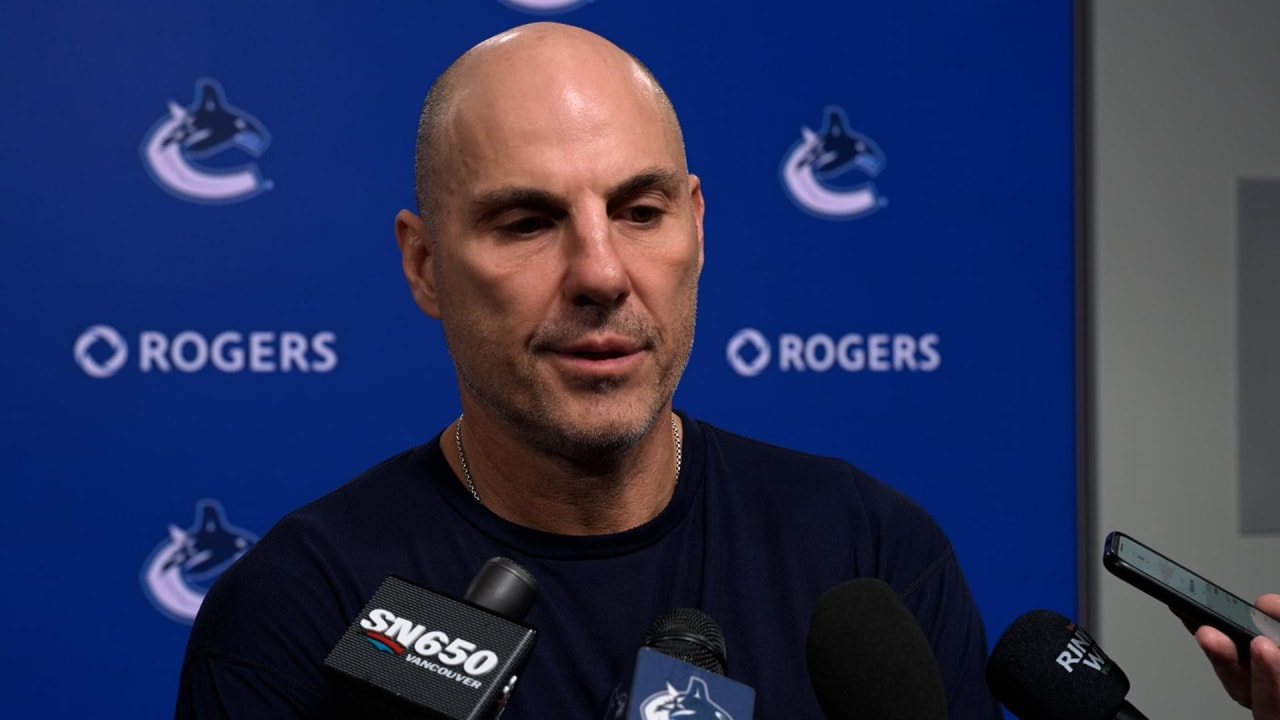 PRACTICE | Rick Tocchet | Vancouver Canucks