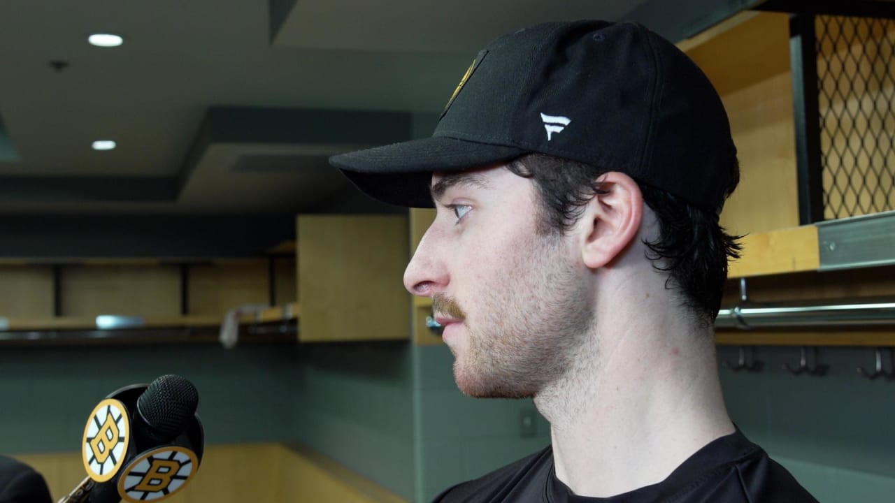 Locker Room Raw: Jeremy Swayman | Boston Bruins