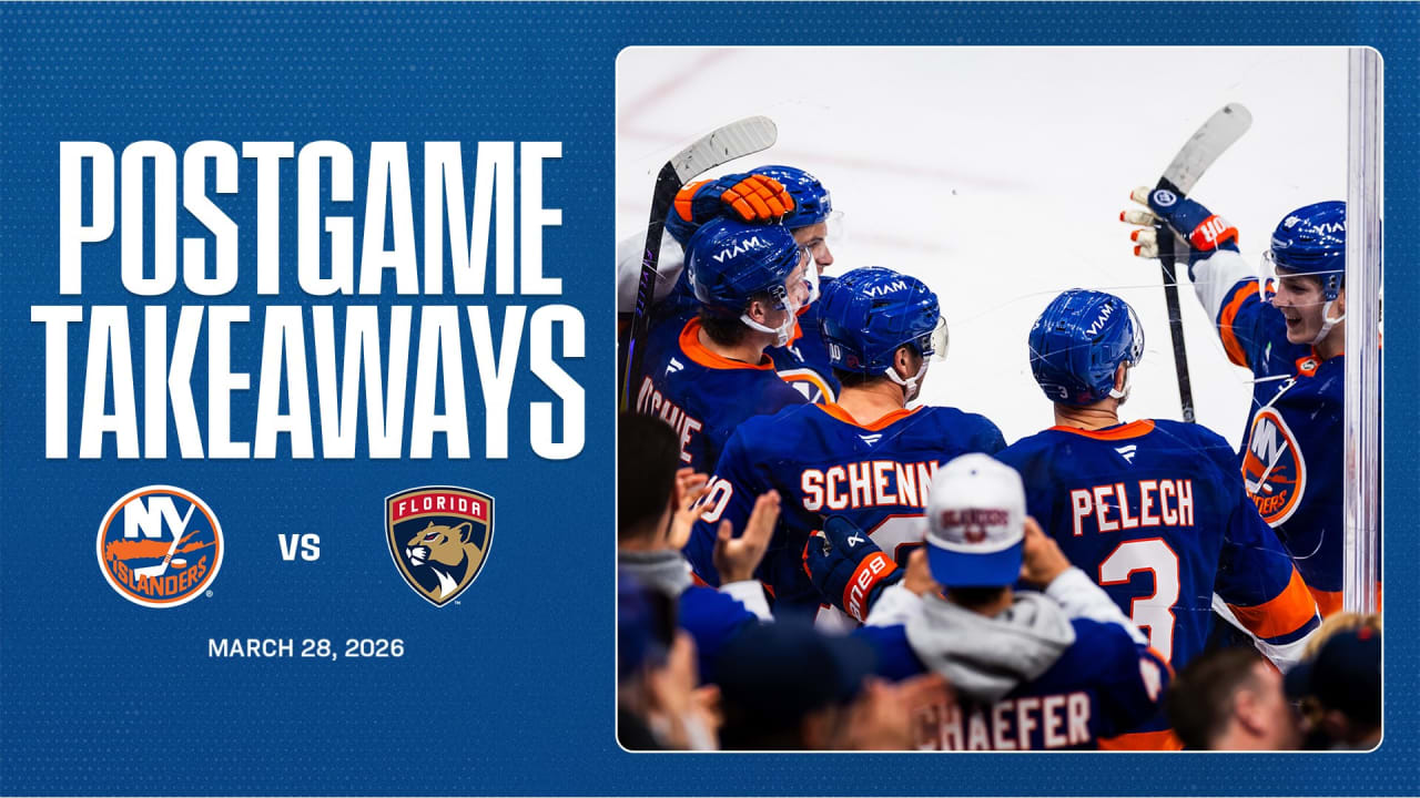Takeaways: Islanders Score Five Second Period Goals to Beat Panthers 5 ...
