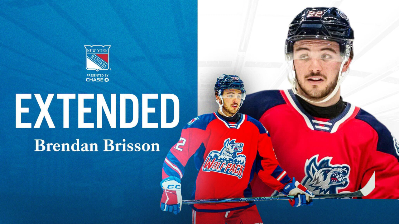 Rangers Agree to Terms with Brendan Brisson | New York Rangers