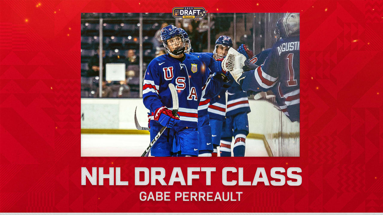 2023 NHL DRAFT CLASS - GABE PERREAULT | Calgary Flames