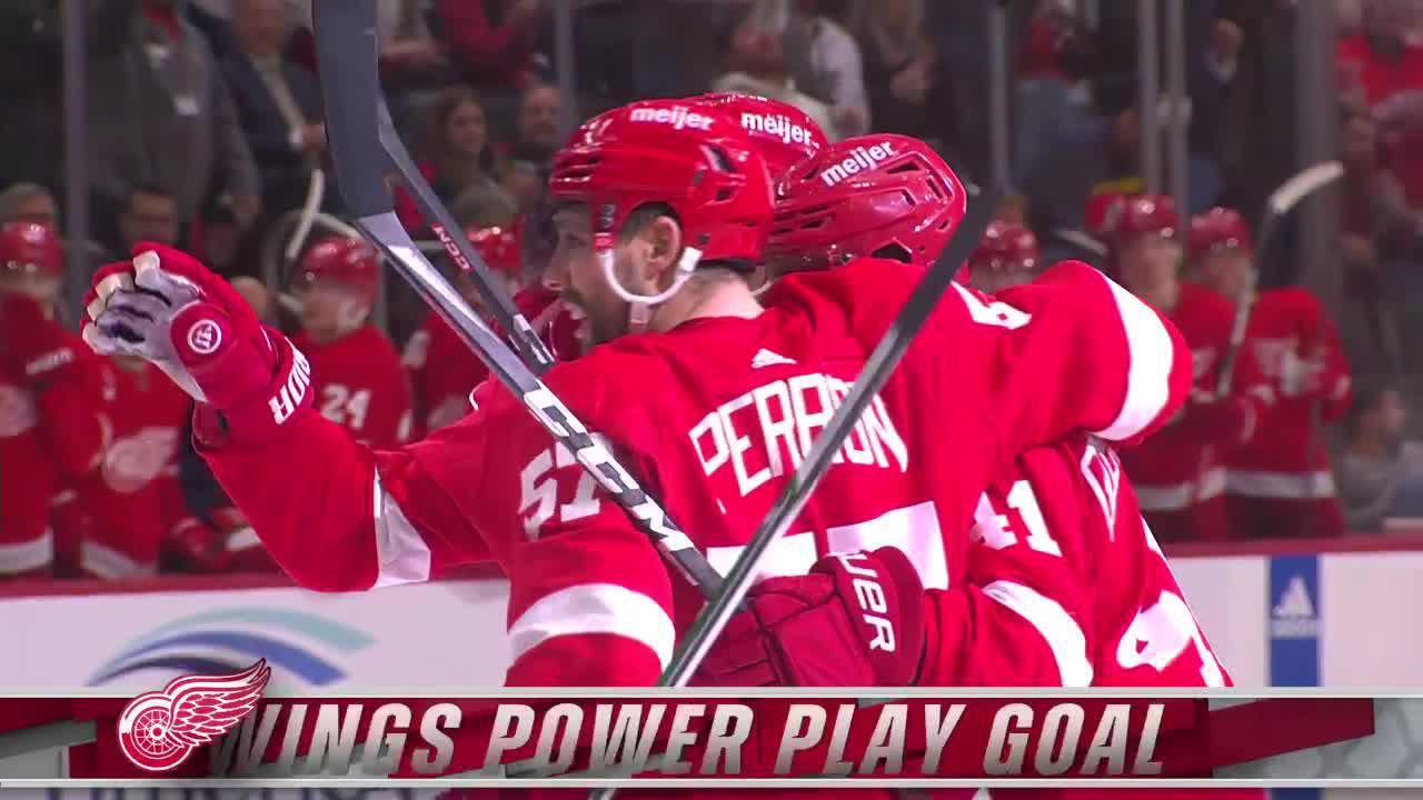 Dylan Larkin with a Goal vs. Dallas Stars