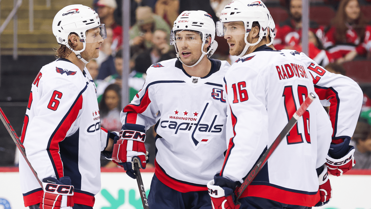 Caps Down Devils, 53 Washington Capitals