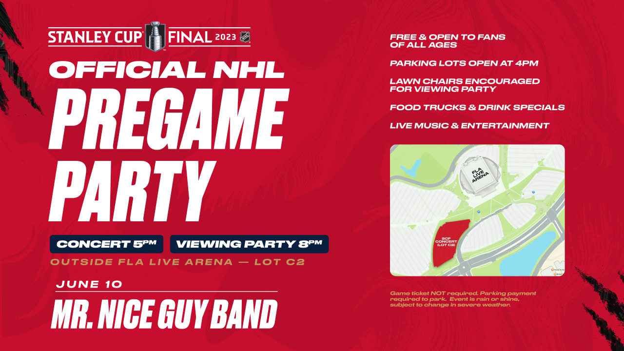 Panthers announce watch parties at FLA Live Arena for Stanley Cup