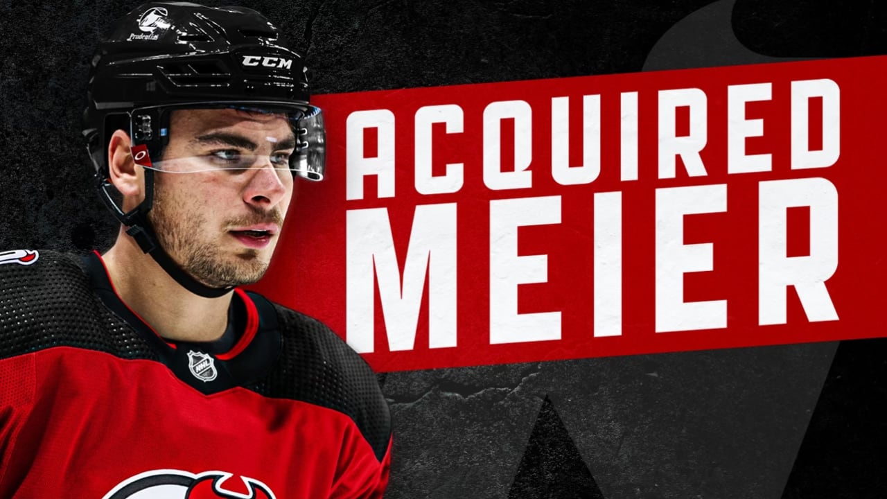 NHL trades: Devils get Timo Meier in huge deal with Sharks