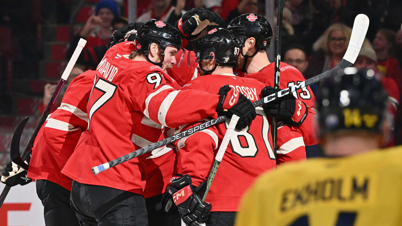 4 NATIONS: McDavid & Canada edge Sweden in OT thriller | Edmonton Oilers