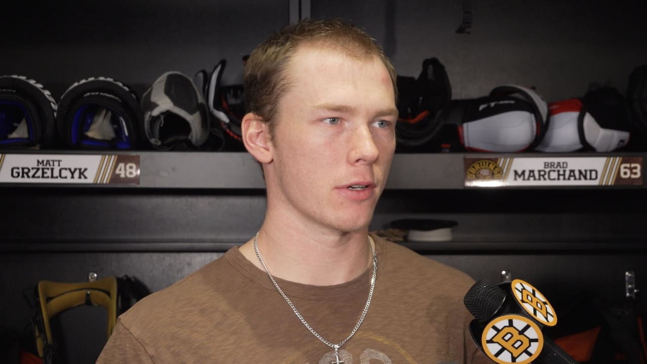 Locker Room Raw: Morgan Geekie | Boston Bruins