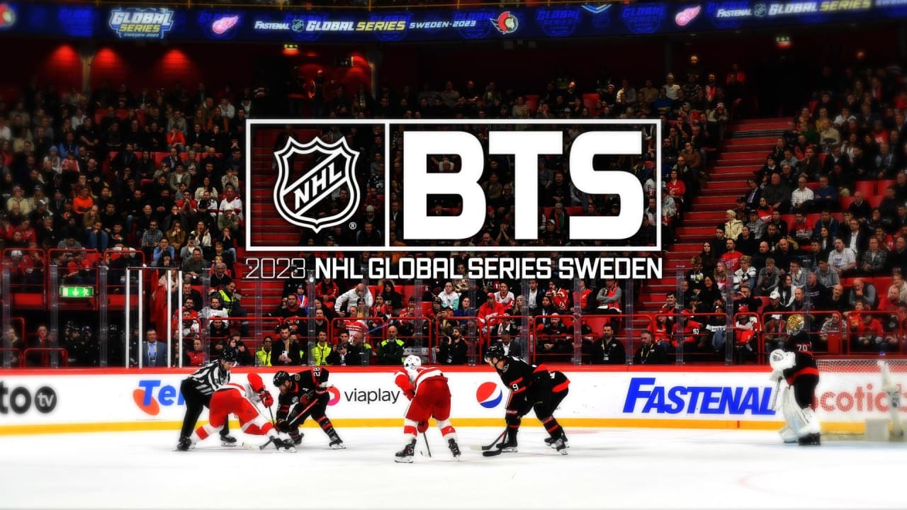 2023 NHL Global Series Sweden Begins