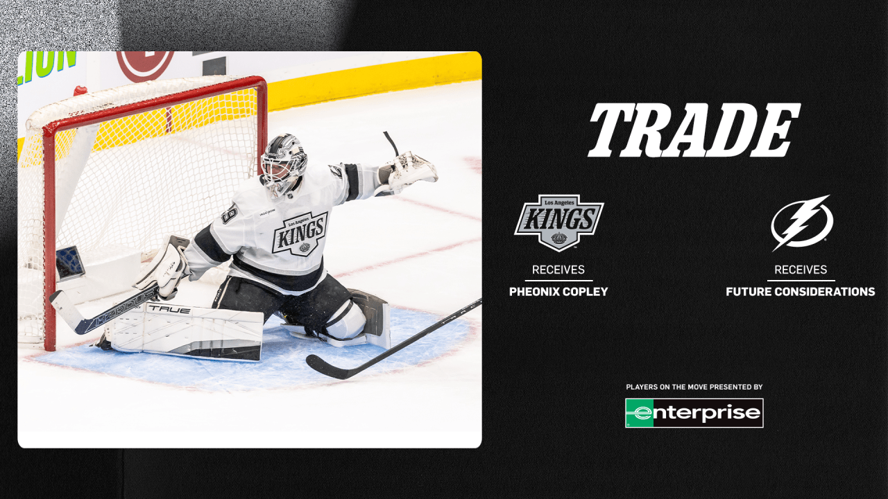 Kings Bolster Goaltending with Pheonix Copley Trade from Lightning