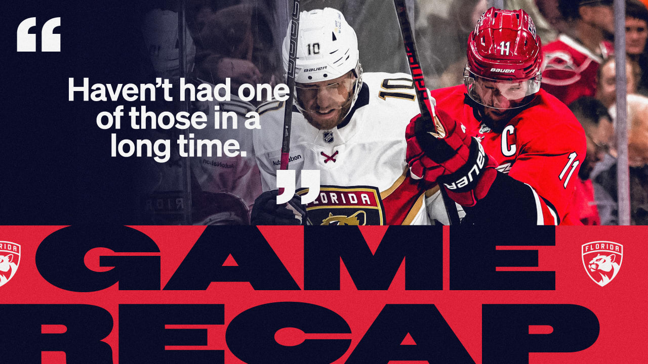 RECAP: Hurricanes 9, Panthers 1 | Florida Panthers