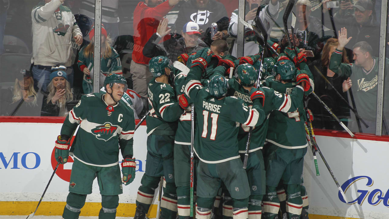Wild rally past Sharks, win fourth straight | NHL.com