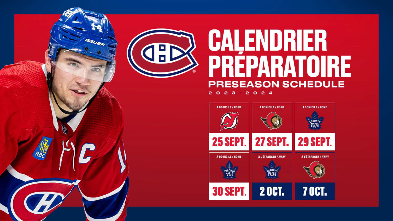 Montreal Canadiens 2023-2024 Schedule & How to Watch Games