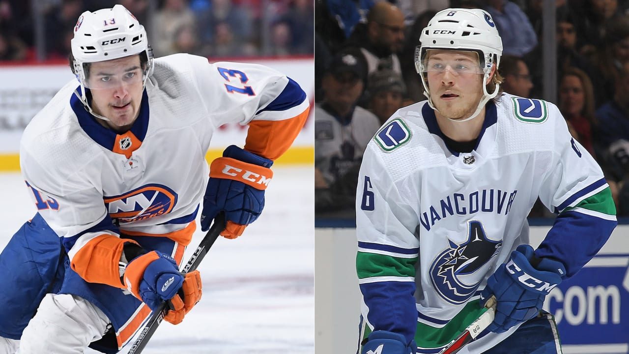 Barzal, Boeser discuss Calder Trophy race