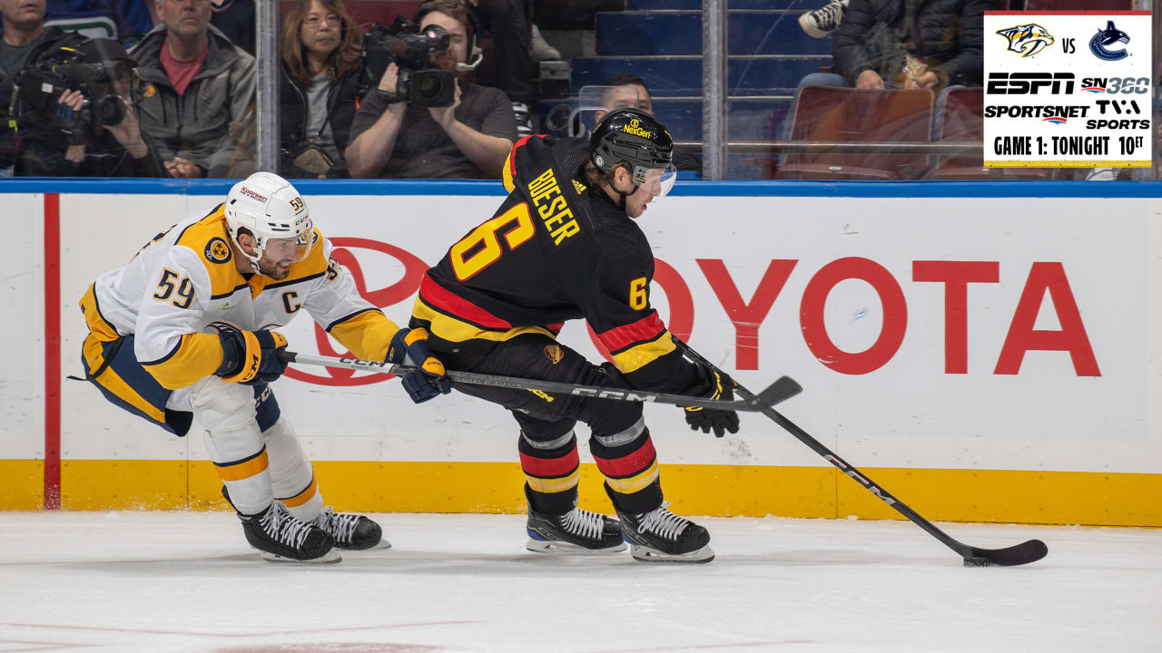 2024 Stanley Cup Playoffs: Canucks vs. Predators Western 1st Round preview | NHL.com