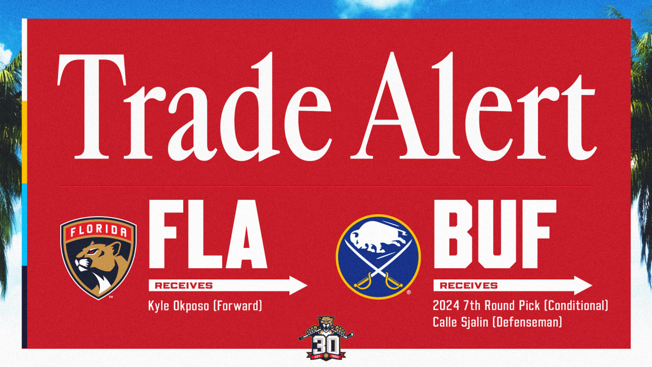 Florida Panthers Acquire Forward Kyle Okposo | Florida Panthers