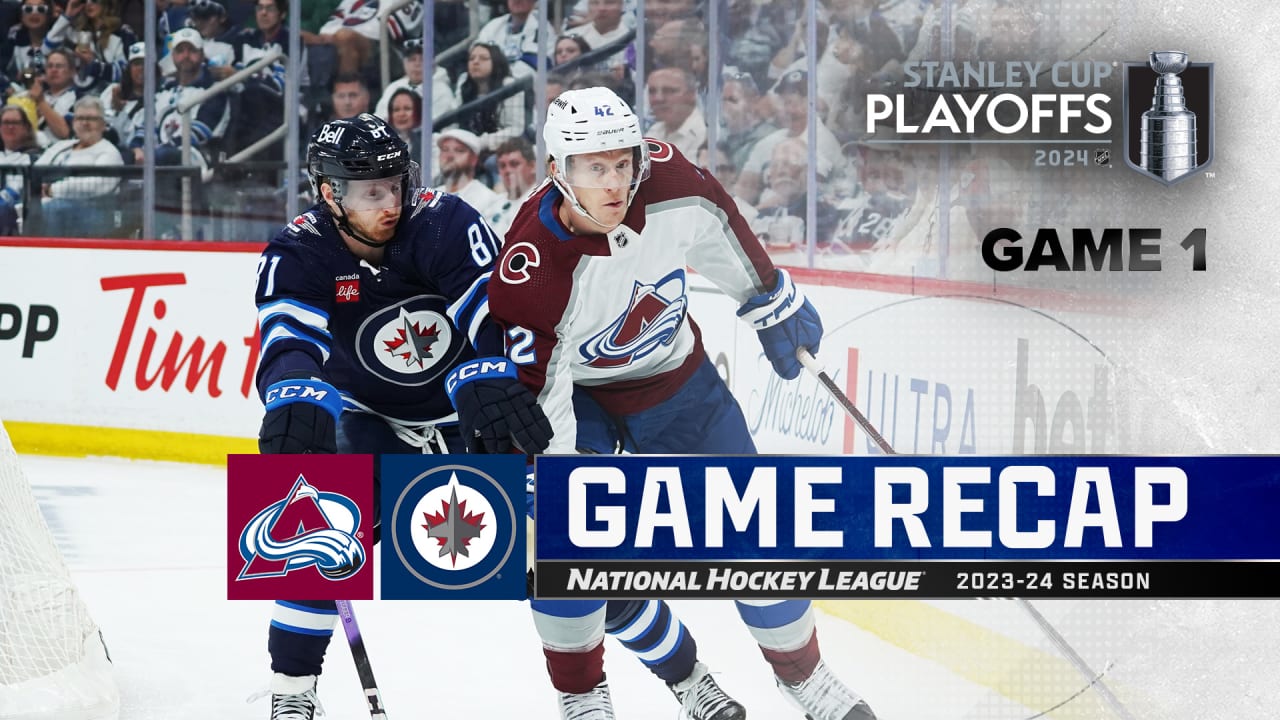 Jets score 7 points and beat Avalanche in Game 1 of the West's first round