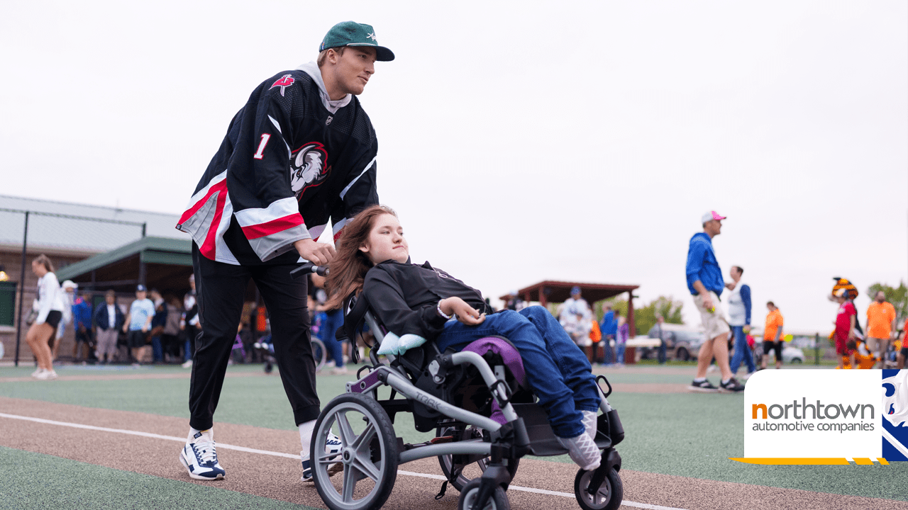 'A wonderful experience' | How the Sabres Foundation and Northtown Automotive's 50/50 raffle benefited the Miracle League of WNY | Buffalo Sabres