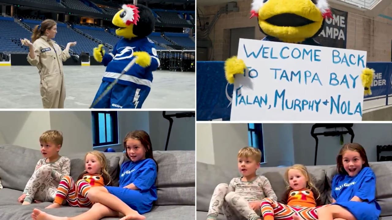 ThunderBug surprises McDonagh’s kids with back video