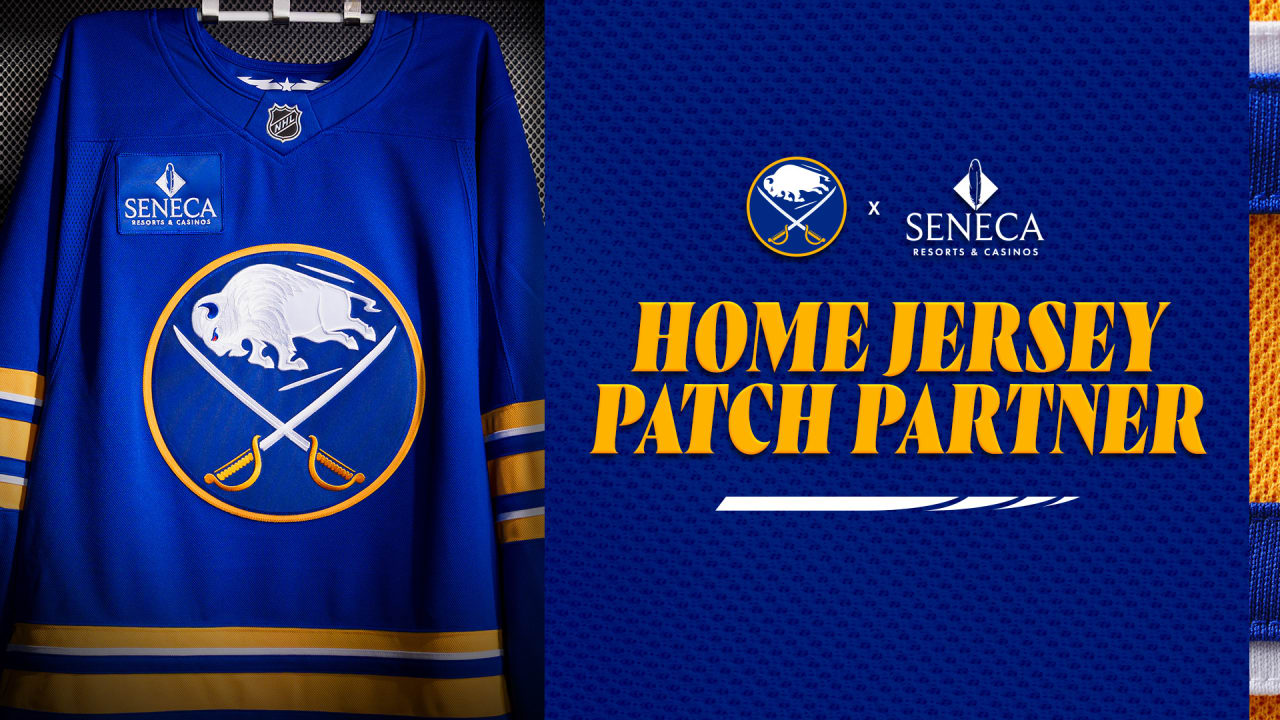 Sabres announce Seneca Resorts & Casinos as Official Home Jersey Patch Partner