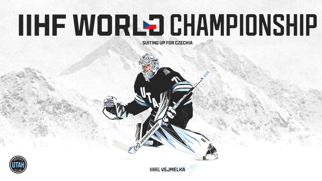 Vejmelka to Represent Czechia at 2025 IIHF World Championship | Utah Hockey Club