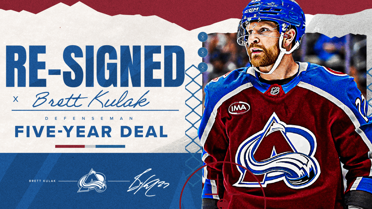 Avalanche Re-Signs Kulak