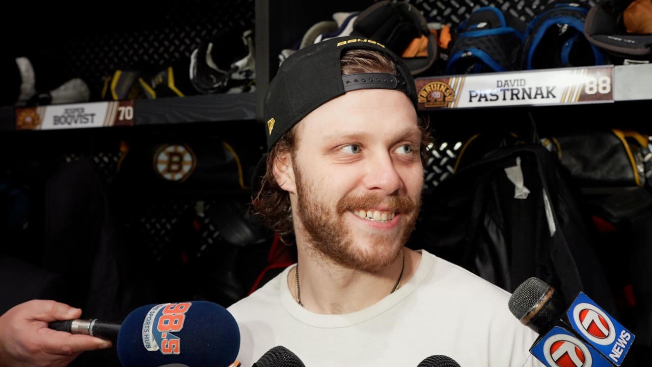 Locker Room Raw: David Pastrnak | Boston Bruins