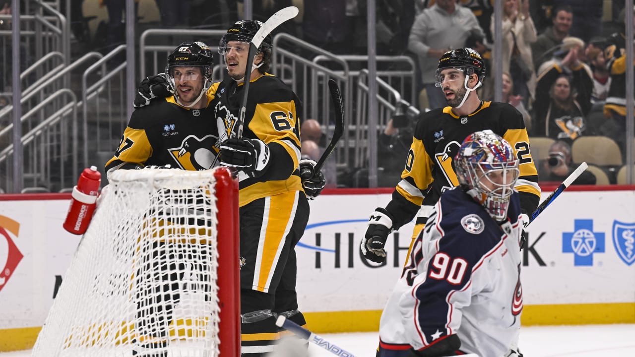 Crosby has 2 points, Penguins defeat Blue Jackets | NHL.com