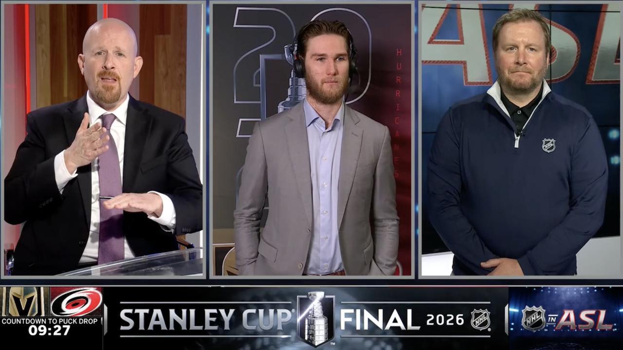 Jankowski on the NHL in ASL cast
