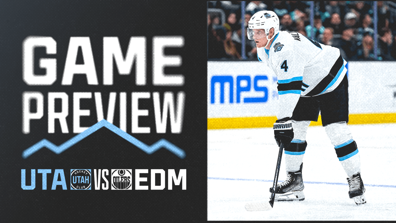 Game Preview, 12/31 Utah Hockey Club vs. Edmonton Oilers Utah Hockey