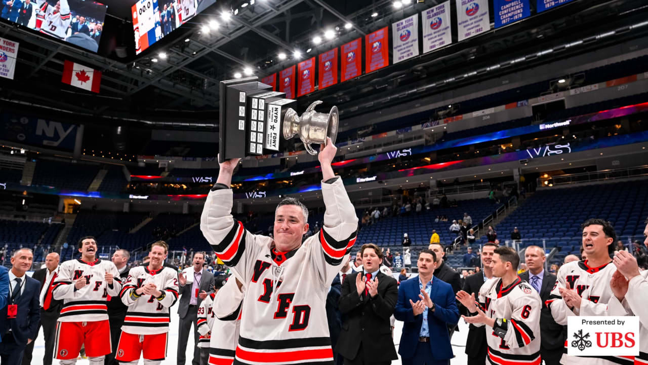 PHOTOS: 50th Annual FDNY vs NYPD Heroes Hockey Game | New York Islanders