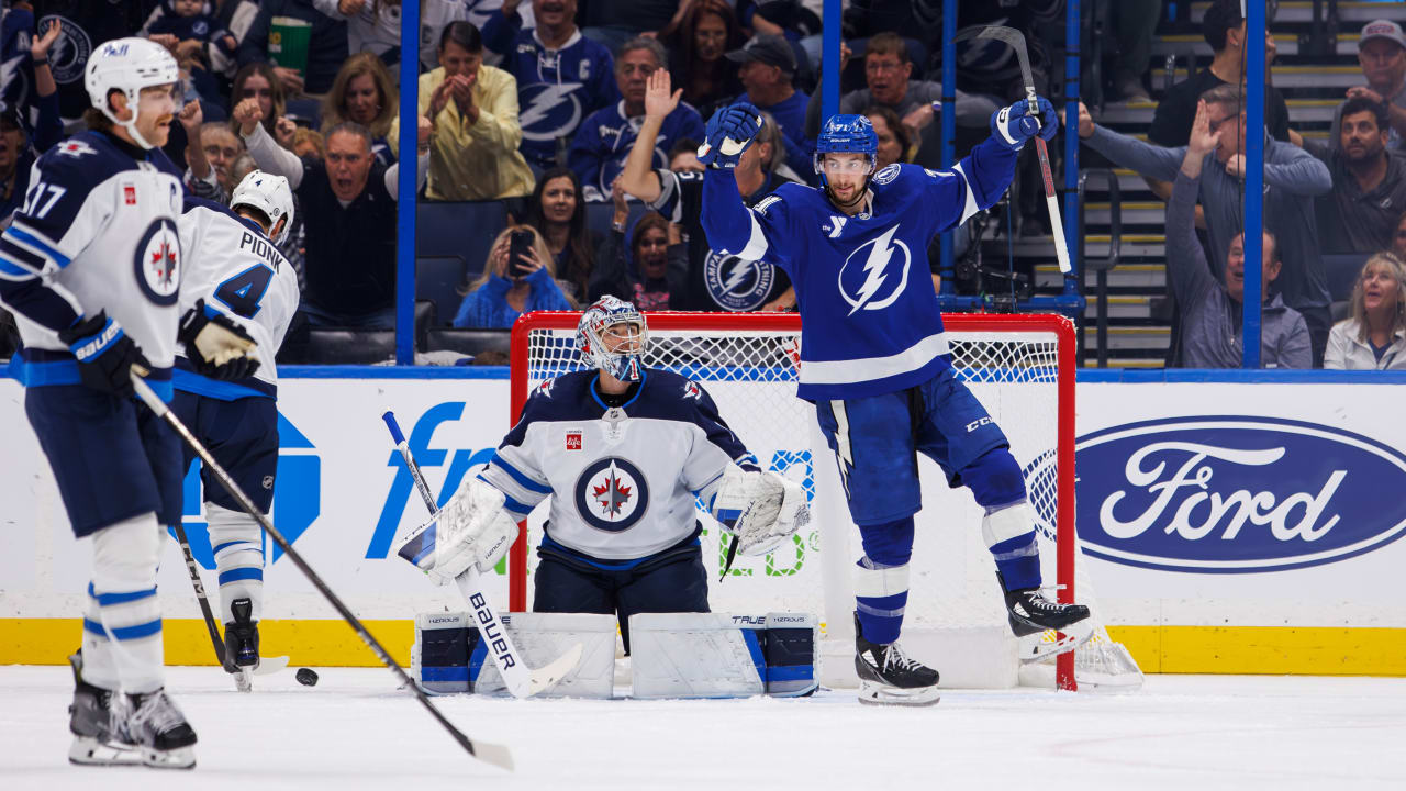 The Lightning stops the Jets’ winning streak