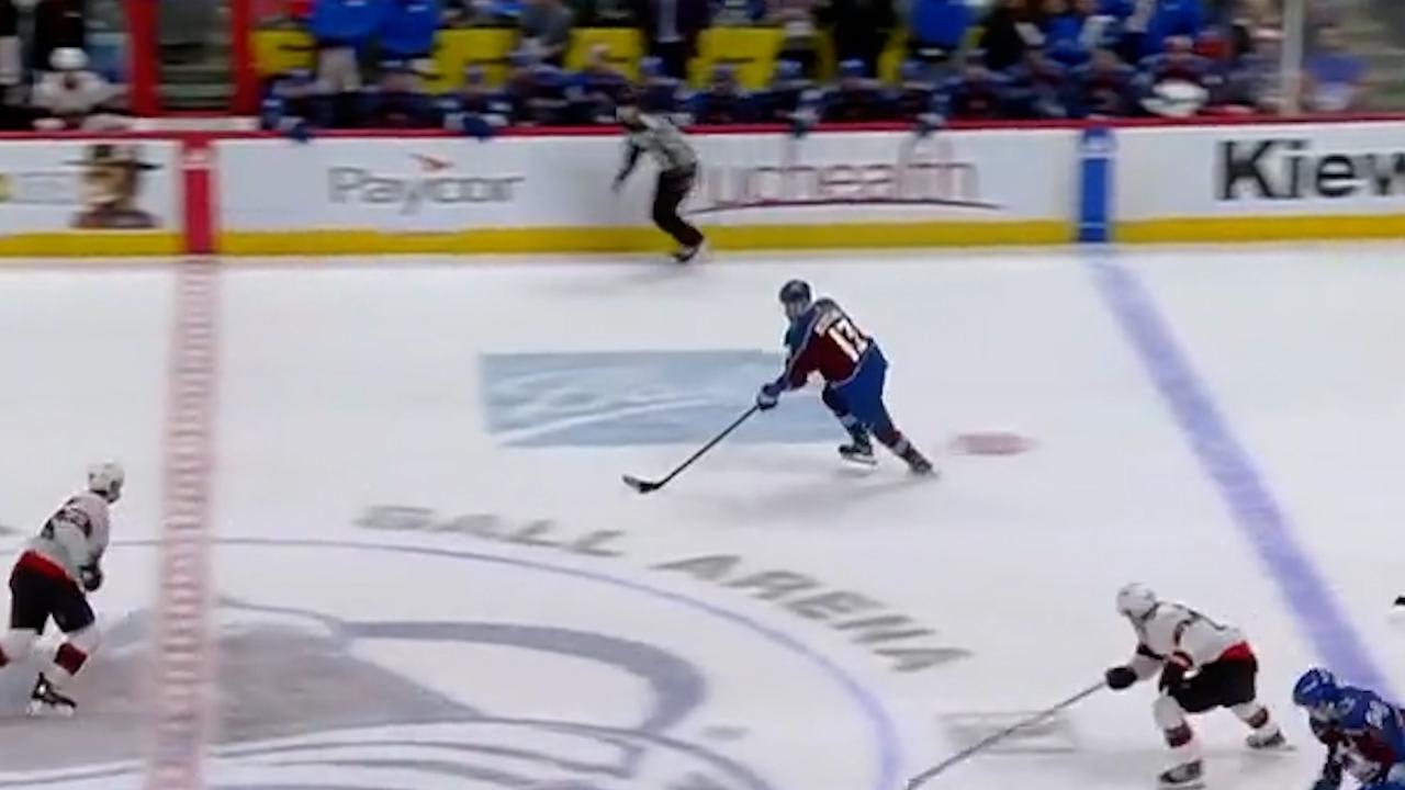 NHL Edge Nichushkin shows off speed