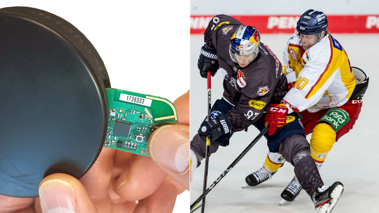 Neue Technologie in der DEL Der Chip im Puck NHL/de