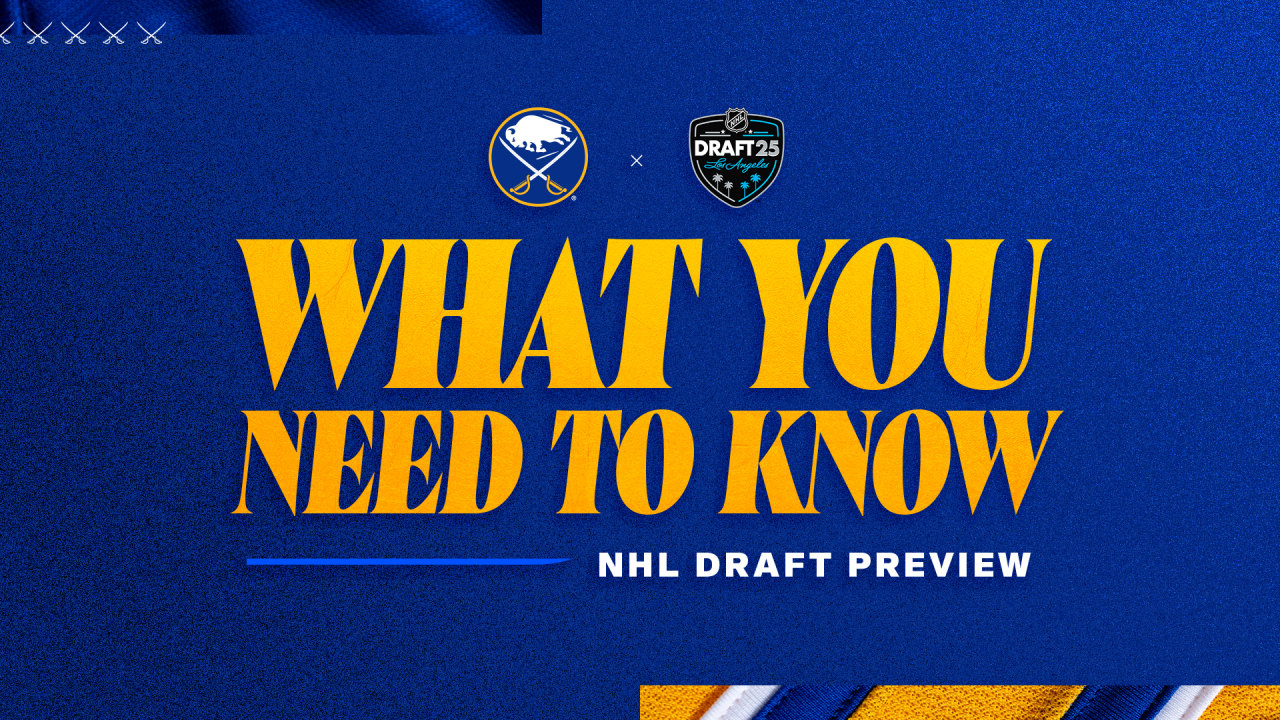 Draft Preview | Sabres' picks, key dates, and more | Buffalo Sabres