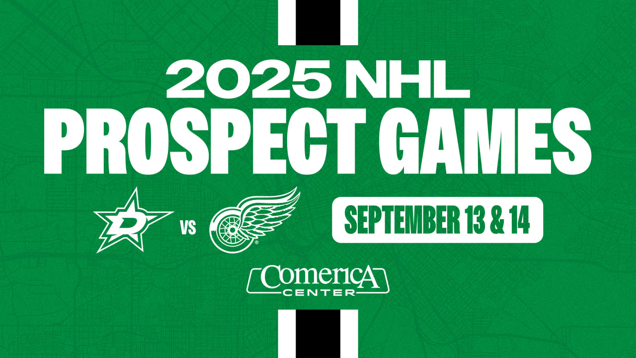 Dallas Stars and Detroit Red Wings announce 2025 NHL Prospect Games schedule | Dallas Stars